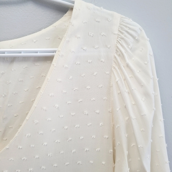 Monk & Lou Swiss Dot Ayanna Flowy Babydoll Dress - Picture 6 of 11